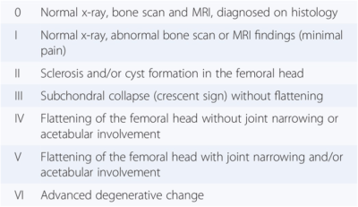 Avascular Necrosis (AVN) of the Femoral Head (Hip Osteonecrosis ...