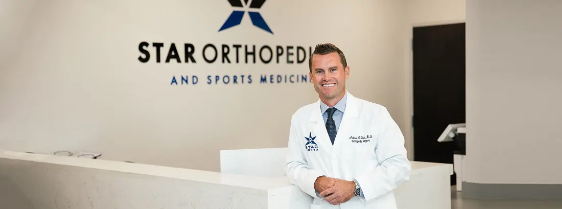 Dr. Andrew Dold at Star Orthopedics and Sports Medicine in Frisco, Texas